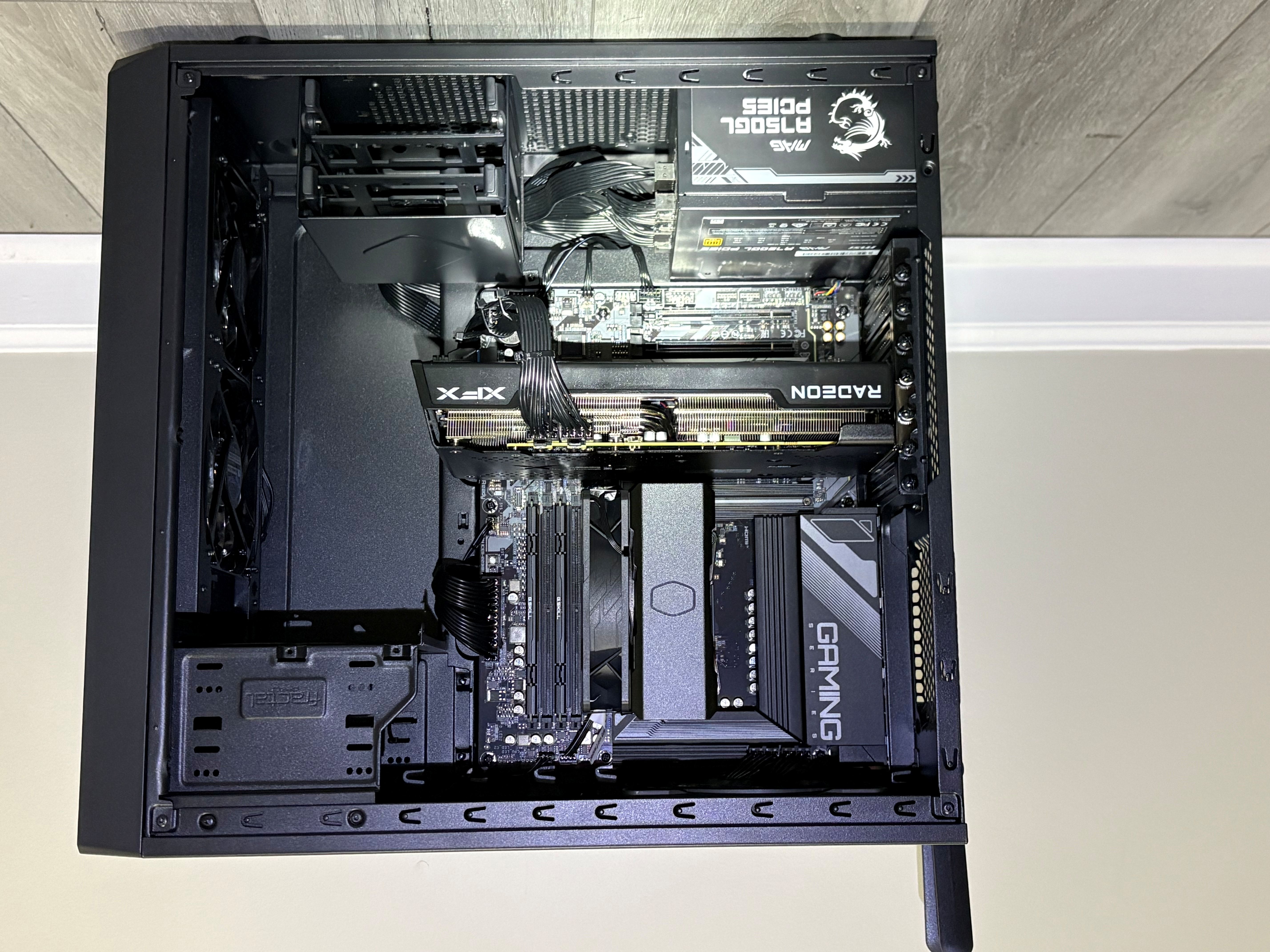 Custom computer build example second view