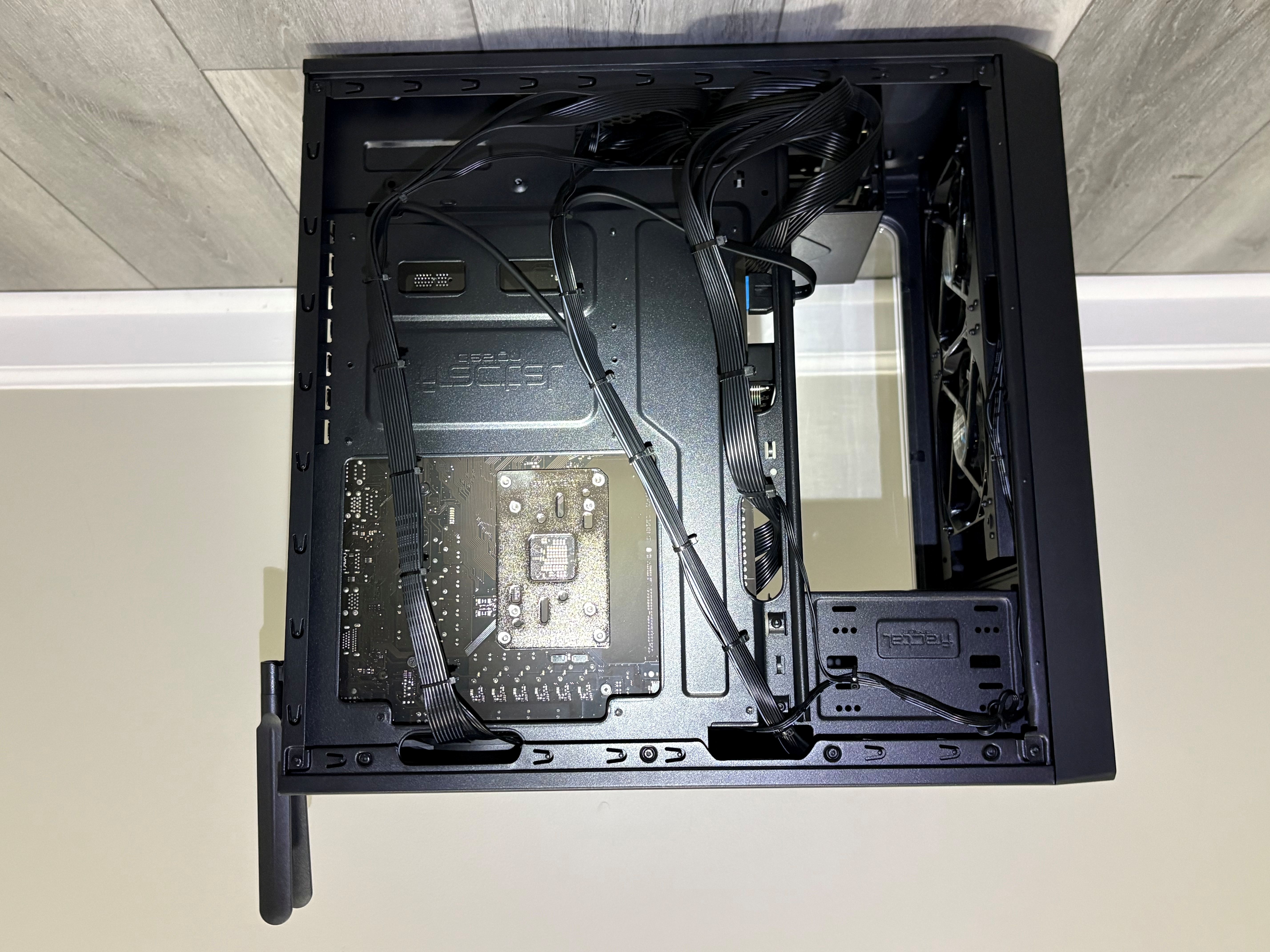 Custom computer build example third view